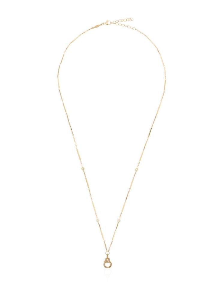 Jacquie Aiche Bar Chain Necklace - Yellow Gold