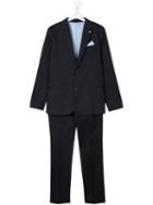Emporio Armani Kids Formal Two-piece Suit - Blue