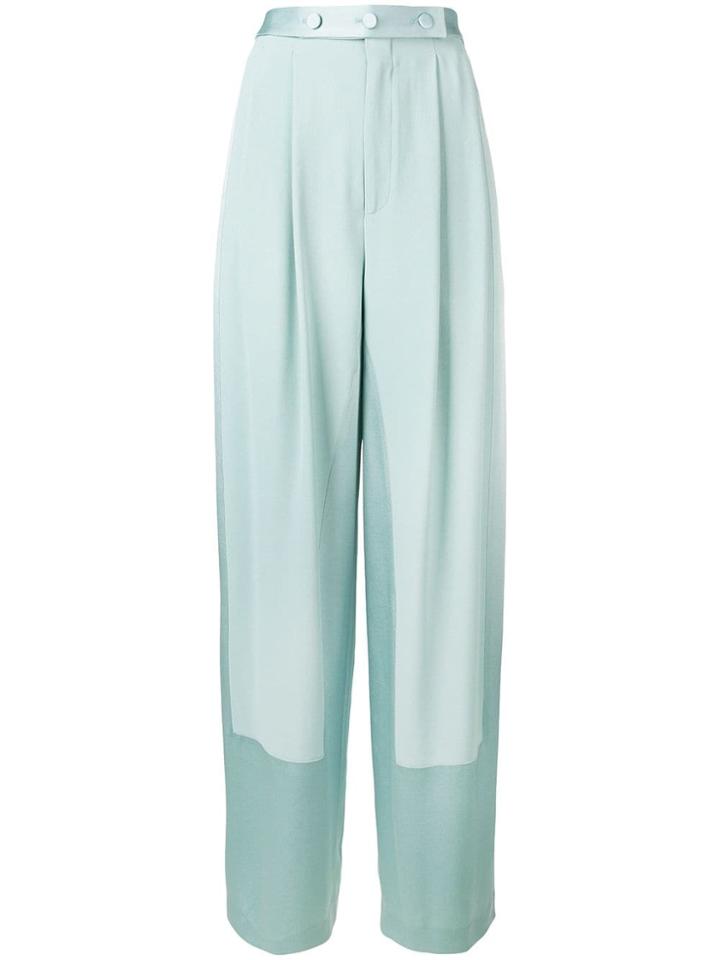 Ssheena Belted Straight Trousers - Blue
