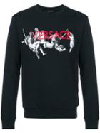 Versace - Printed Sweatshirt - Men - Cotton/spandex/elastane - Xxl, Black, Cotton/spandex/elastane