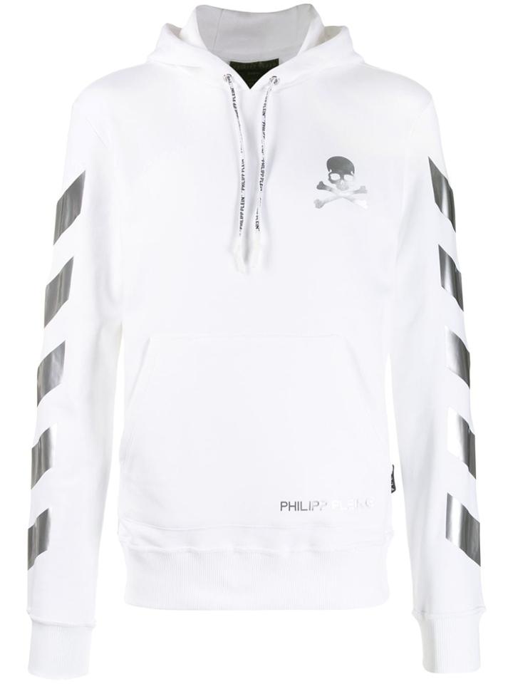 Philipp Plein Statement Hoodie - White