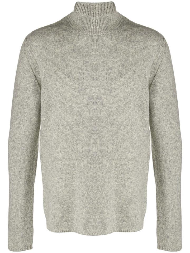 Roberto Collina Mottled Yarn Jumper - Grey