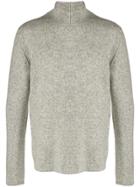 Roberto Collina Mottled Yarn Jumper - Grey