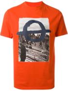 Roundel London Beach Riot T-shirt, Men's, Size: M, Red, Cotton