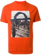 Roundel London Beach Riot T-shirt, Men's, Size: M, Red, Cotton