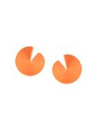 Gaviria Fortune Cookie Earrings - Yellow & Orange