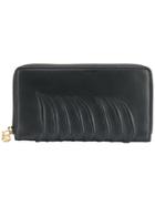 Alexander Mcqueen Continental Zip-around Wallet - Black