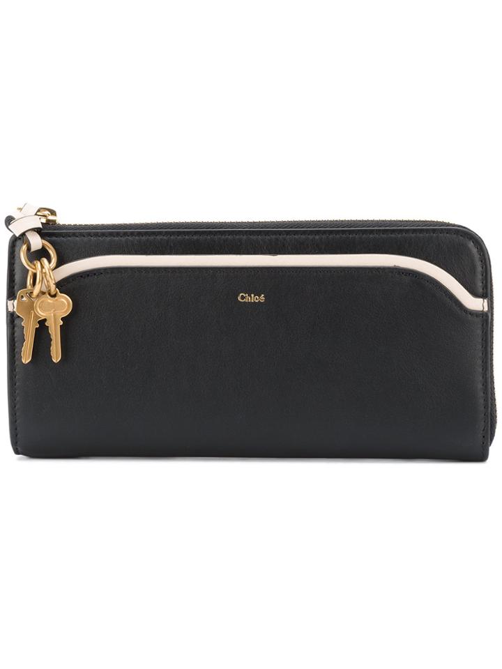Chloé Zip Purse - Black