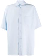 Balenciaga Short Sleeve Shirt - Blue