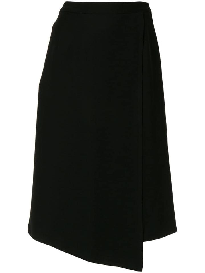 Knott Wrap Style Skirt - Black