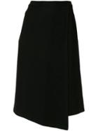 Knott Wrap Style Skirt - Black