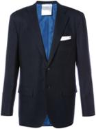 Kiton - Formal Blazer - Men - Cupro/cashmere - 52, Blue, Cupro/cashmere