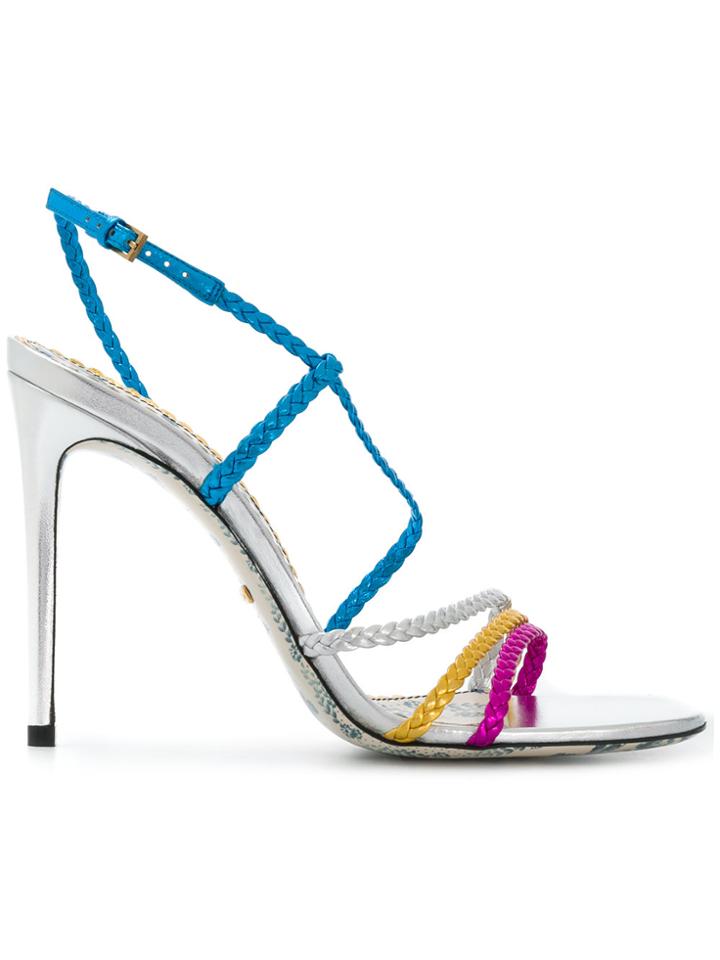 Gucci Braided Sandals - Blue