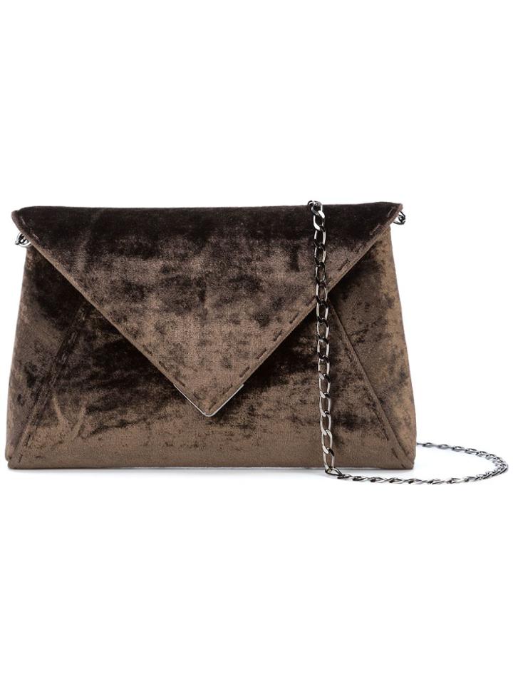 Tyler Ellis Lee Pouchet Small Clutch - Brown