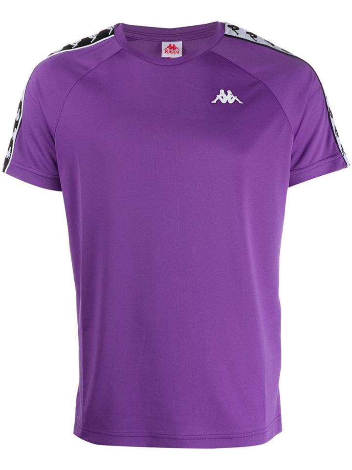 Kappa Logo Tape T-shirt - Purple