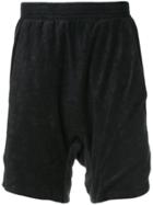 11 By Boris Bidjan Saberi Rear Printed Shorts - Black