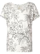 Current/elliott Floral Print T-shirt