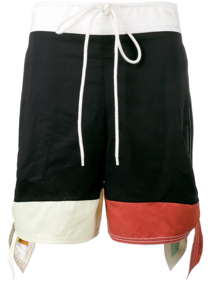 Chloé Colour Block Shorts - Blue
