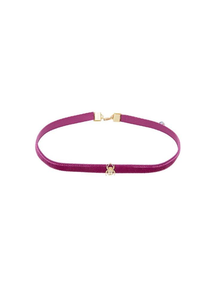 Daniela Villegas 'josefina Spider' Choker, Women's, Metallic