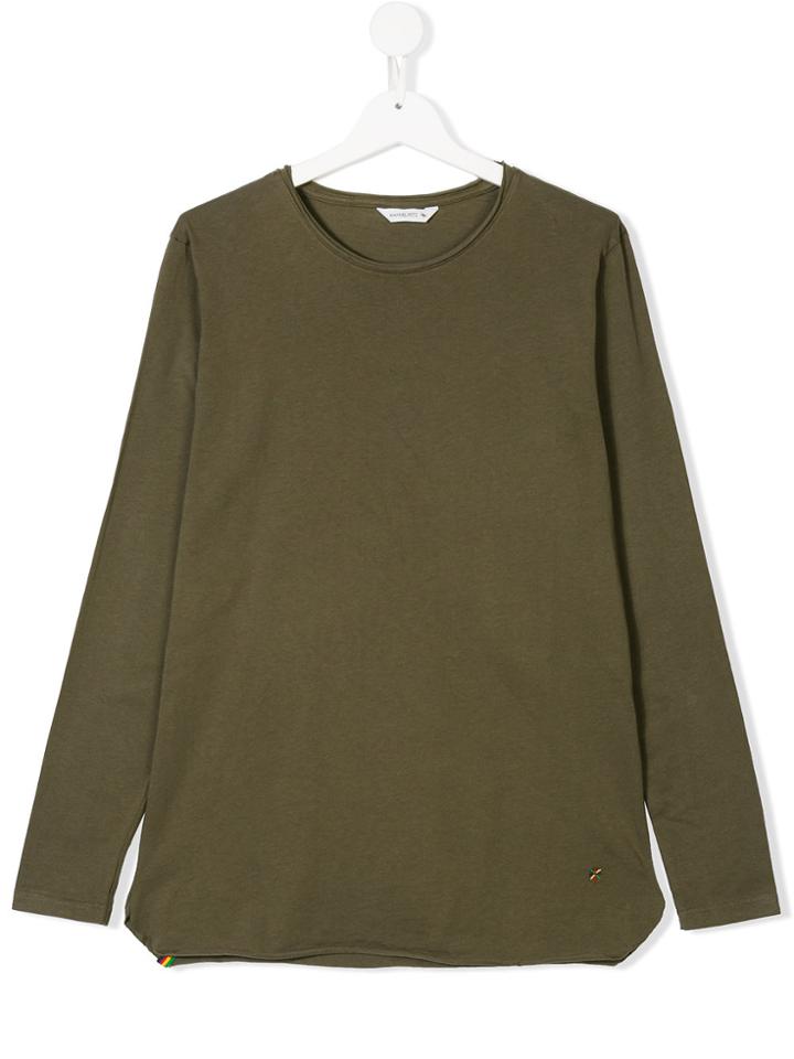 Manuel Ritz Kids Teen Long Sleeve Top - Green