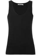 T By Alexander Wang Cut Out Back Tank Top - Black