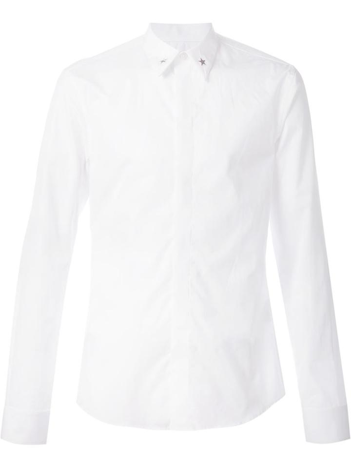 Givenchy Star Pin Shirt, Men's, Size: 44, White, Cotton