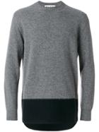 Marni Colour Block Sweatshirt - Grey