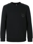Neil Barrett Epaulette Sweatshirt - Black