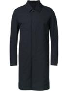 Attachment Lightweight Classic Coat, Men's, Size: 3, Black, Cotton/nylon/polyurethane