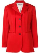 Aalto Single Breasted Blazer - Red