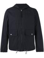 A Kind Of Guise - Zipped Hooded Jacket - Men - Cotton/viscose - Xl, Blue, Cotton/viscose