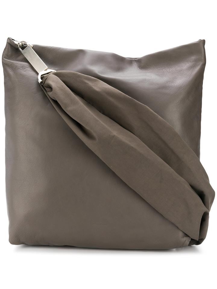 Rick Owens Hobo Tote Bag - Grey