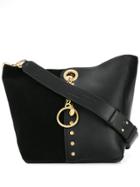 See By Chloé Gaia Logo Charm Tote Bag - Black