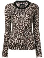 Zadig & Voltaire Leopard Print Jumper - Neutrals