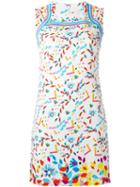 Peter Pilotto Printed 'stamp' Dress, Women's, Size: 6, Viscose/spandex/elastane/polyester/acetate