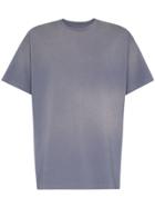 John Elliott University Sundrenched Effect Cotton T-shirt - Blue