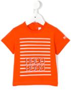 Boss Kids - Logo Print T-shirt - Kids - Cotton - 12 Mth, Toddler Boy's, Yellow/orange