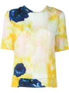 Lala Berlin Flower Print Boxy Top