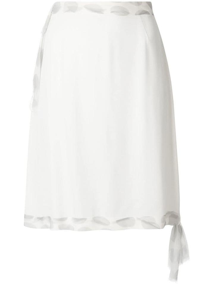 Maison Martin Margiela Pre-owned Skirt Tie Side Skirt - White