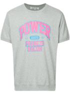 Anrealage Power College Tee - Grey