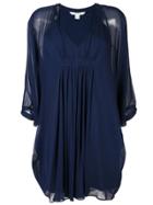 Dvf Diane Von Furstenberg Tunic Dress - Blue