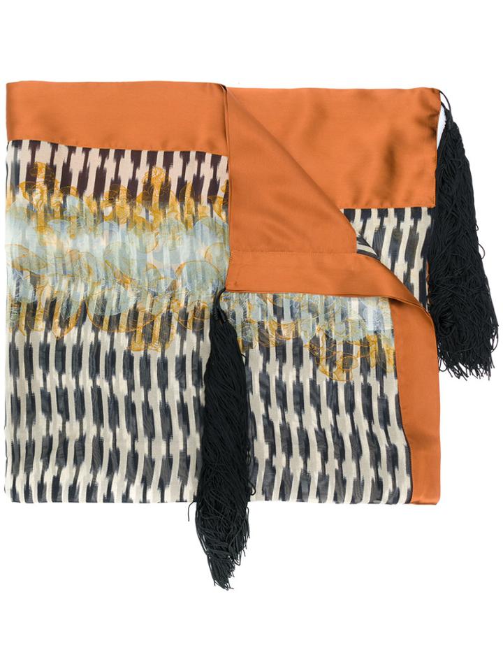Forte Forte Embroidered Scarf - Multicolour