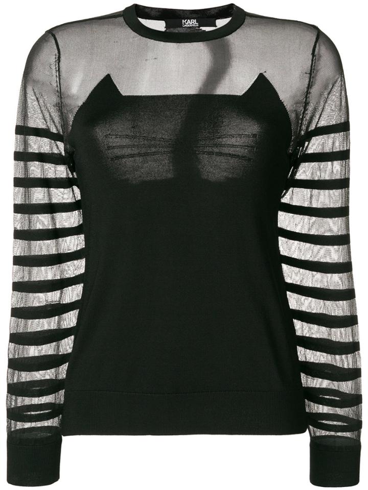 Karl Lagerfeld Choupette Jumper - Black