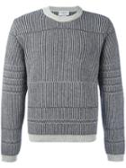 Thom Browne Round Neck Jumper, Men's, Size: 4, Grey, Camel Hair