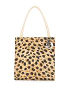 Christian Dior Pre-owned Leopard Print Tote - Brown