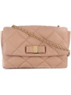 Salvatore Ferragamo 'vara' Quilted Bag, Women's, Nude/neutrals