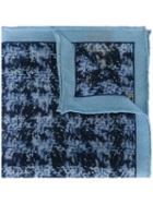 Canali Printed Pocket Handkerchief, Men's, Wool