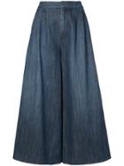 Adam Lippes Wide Leg Jeans - Blue