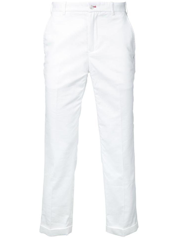 Loveless - Plain Chinos - Men - Cotton/linen/flax/tencel - 3, White, Cotton/linen/flax/tencel