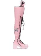 Gcds Pokémon Themed Knee-high Boots - Pink